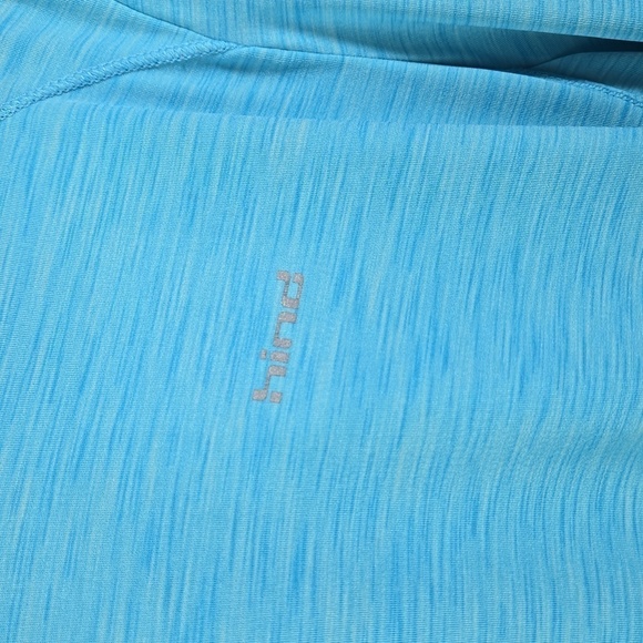 Hind running long sleeve blue and pink shirt - Picture 2 of 6